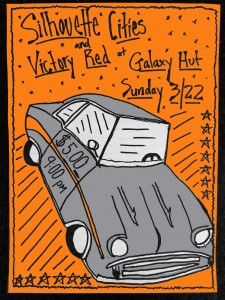 Silhouette Cities at Galaxy Hut 3/22/15