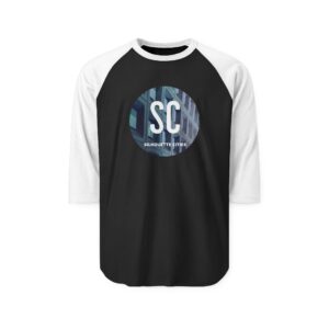 Metro Logo Raglan 3/4 Sleeve Baseball Tee