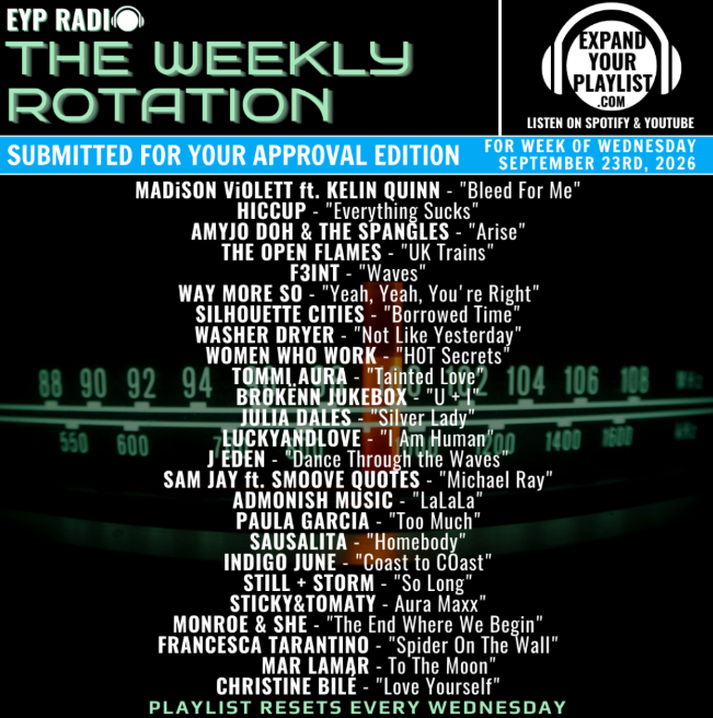 EYP Radio Weekly Rotation playlist on Spotify